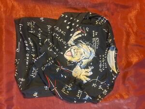 Scientist Graphic Shirt Mens Black Math Equations Long Sleeve Novelty Tshirt